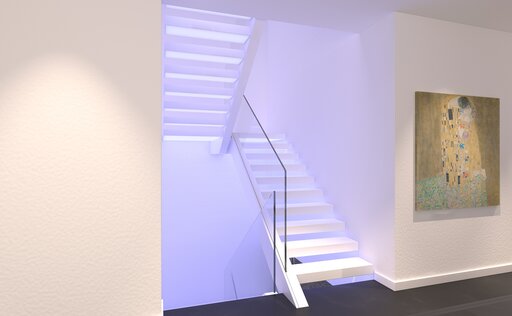 Corian staircase
