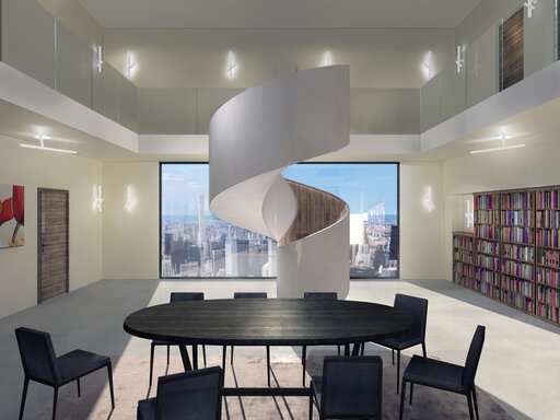 Tornado Inspire – Curved wooden staircase with flowing, organic lines
